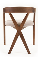 Cross-Back Wooden Dining Chair | OROA Modern Weiss | Oroatrade.com