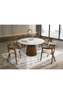 Cross-Back Wooden Dining Chair | OROA Modern Weiss | Oroatrade.com
