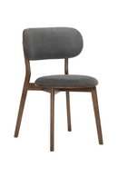 Gray Padded Dining Chairs (2) | OROA Modern Donald | Oroatrade.com