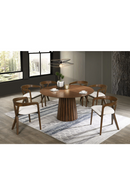 Round Pedestal Dining Table | OROA Modern Weiss | Oroatrade.com