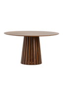 Round Pedestal Dining Table | OROA Modern Weiss