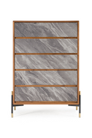 Volcanic Slate 5-Drawer Chest | OROA Modern Metcalf | Oroatrade.com