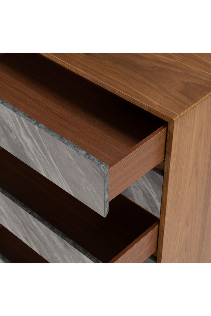 Volcanic Slate 5-Drawer Chest | OROA Modern Metcalf | Oroatrade.com