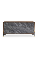 Volcanic Slate 6-Drawer Dresser | OROA Modern Metcalf | Oroatrade.com