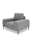 Gray Fabric Accent Chair | OROA Modern Fonda | Oroatrade.com