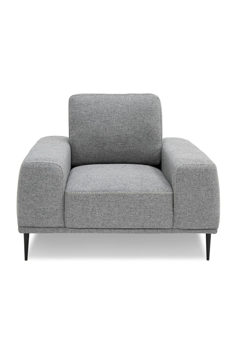 Gray Fabric Accent Chair | OROA Modern Fonda | Oroatrade.com