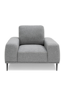 Gray Fabric Accent Chair | OROA Modern Fonda