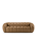 Tan Leather Sofa | OROA Modern Ekwok | Oroatrade.com