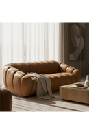 Tan Leather Sofa | OROA Modern Ekwok | Oroatrade.com