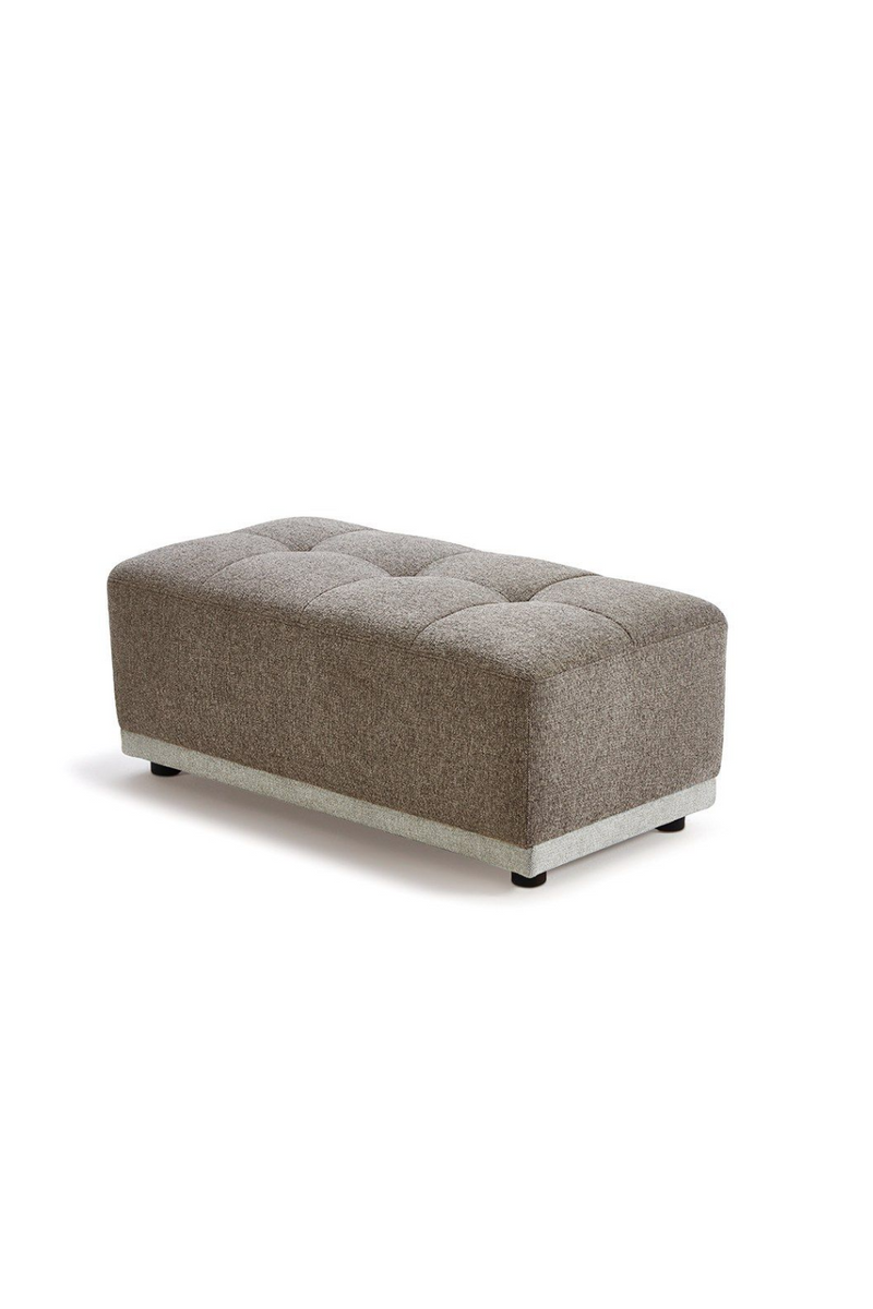 Brown Tufted Modular Sectional Sofa | OROA Modern Ekron | Oroatrade.com