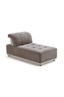 Brown Tufted Modular Sectional Sofa | OROA Modern Ekron | Oroatrade.com