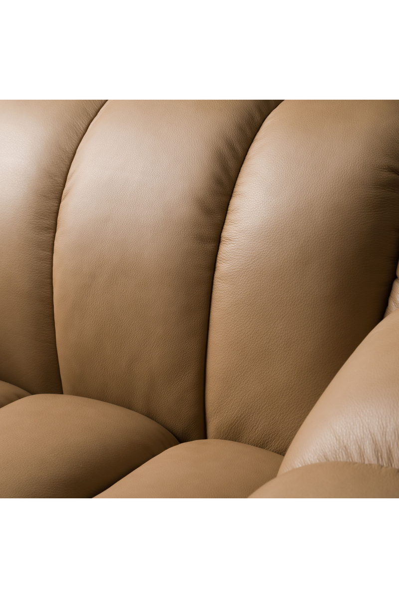 Tan Leather Lounge Chair | OROA Modern Ekwok | Oroatrade.com