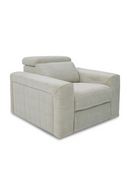 Beige Power Recliner Lounge Chair | OROA Modern Gering | Oroatrade.com