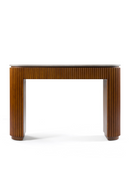 Fluted Wood Base Console Table | OROA Modern Duncan | Oroatrade.com