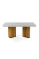 Walnut Base Rectangular Dining Table | OROA Modern Bateman | Oroatrade.com