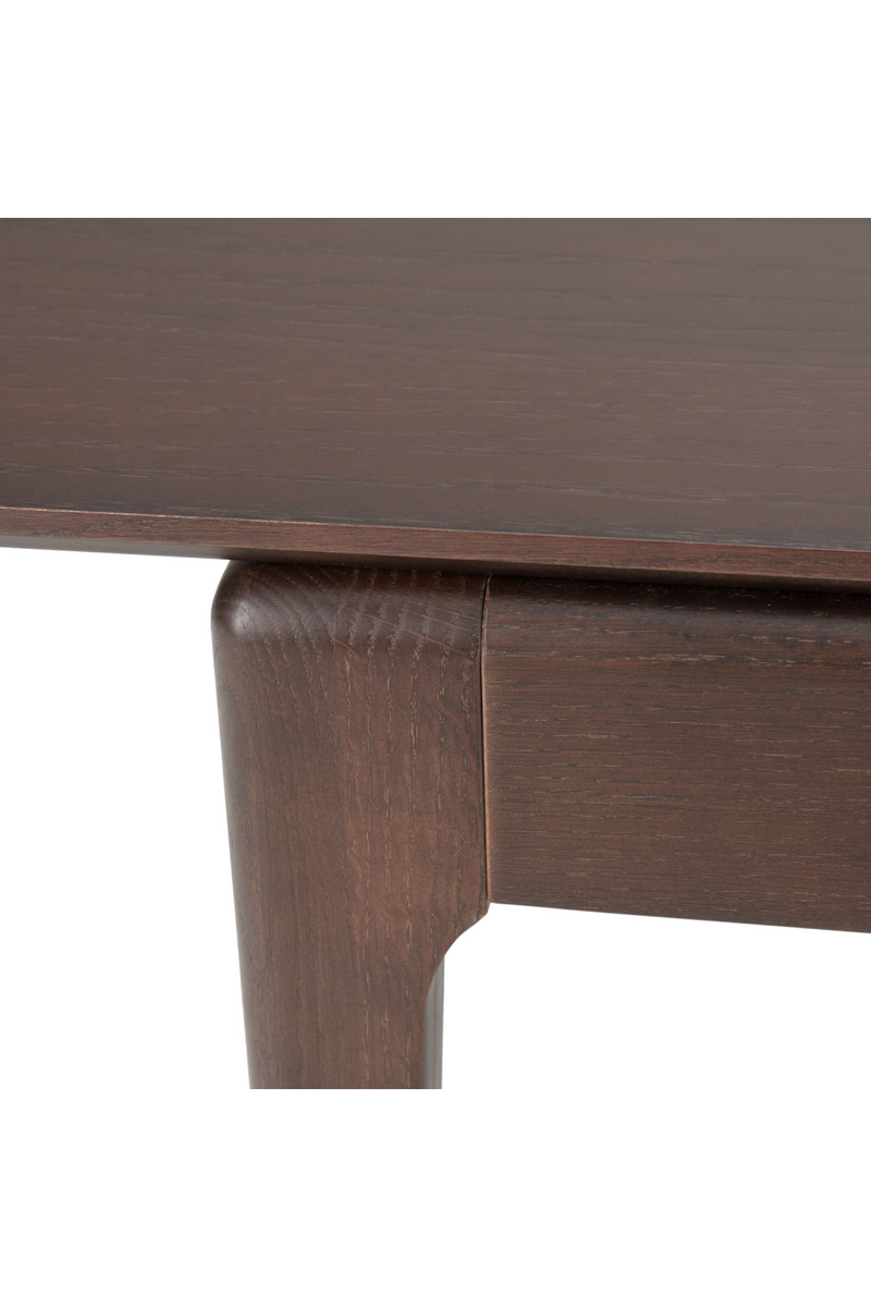 Brown Oak Extendable Dining Table | OROA Modern Dallas | Oroatrade.com
