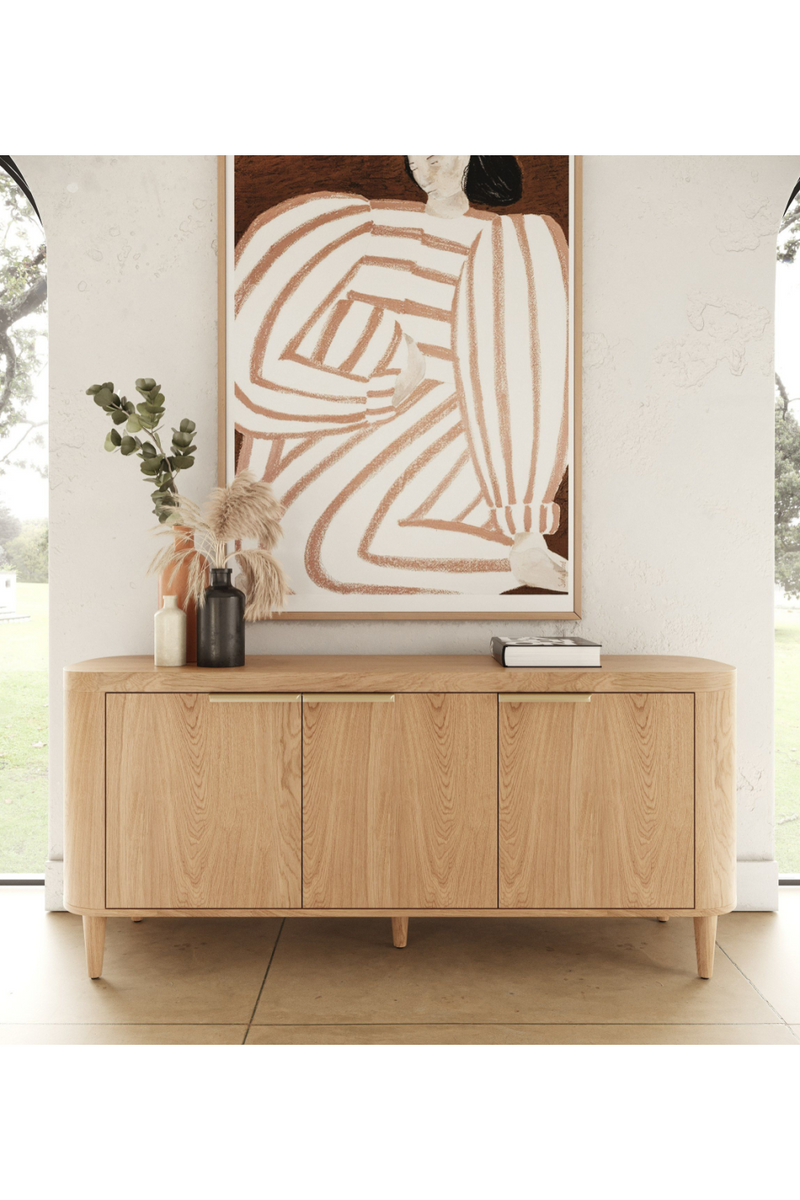 3-Door Oak Sideboard | OROA Modern Richmond | Oroatrasde.com