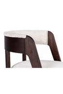Rounded-Back Walnut Dining Chairs (2) | OROA Modern Vegas | Oroatrade.com