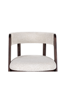 Rounded-Back Walnut Dining Chairs (2) | OROA Modern Vegas | Oroatrade.com
