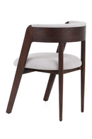 Rounded-Back Walnut Dining Chairs (2) | OROA Modern Vegas | Oroatrade.com
