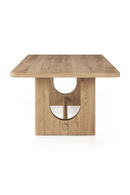 Trestle Base Oak Dining Table | OROA Modern Walz | Oroatrade.com