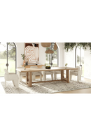 Trestle Base Oak Dining Table | OROA Modern Walz | Oroatrade.com