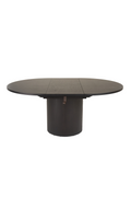 Round Oak Extendable Dining Table | OROA Modern Miami | Oroatrade.com