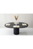 Round Oak Extendable Dining Table | OROA Modern Miami | Oroatrade.com