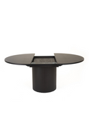 Round Oak Extendable Dining Table | OROA Modern Miami | Oroatrade.com