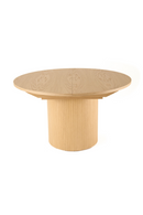 Round Oak Extendable Dining Table | OROA Modern Miami | Oroatrade.com