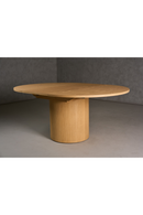 Round Oak Extendable Dining Table | OROA Modern Miami | Oroatrade.com