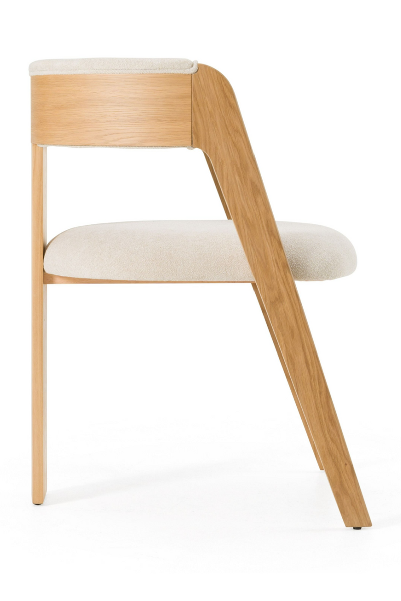 Wood Framed Curve Dining Chairs (2) | OROA Modern Washington | Oroatrade.com