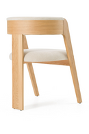 Wood Framed Curve Dining Chairs (2) | OROA Modern Washington | Oroatrade.com