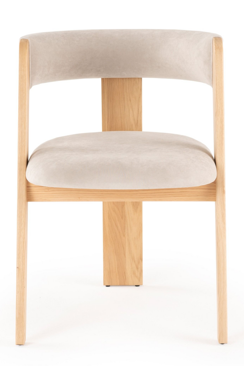 Wood Framed Curve Dining Chairs (2) | OROA Modern Washington | Oroatrade.com