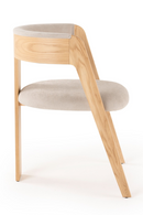 Wood Framed Curve Dining Chairs (2) | OROA Modern Washington | Oroatrade.com