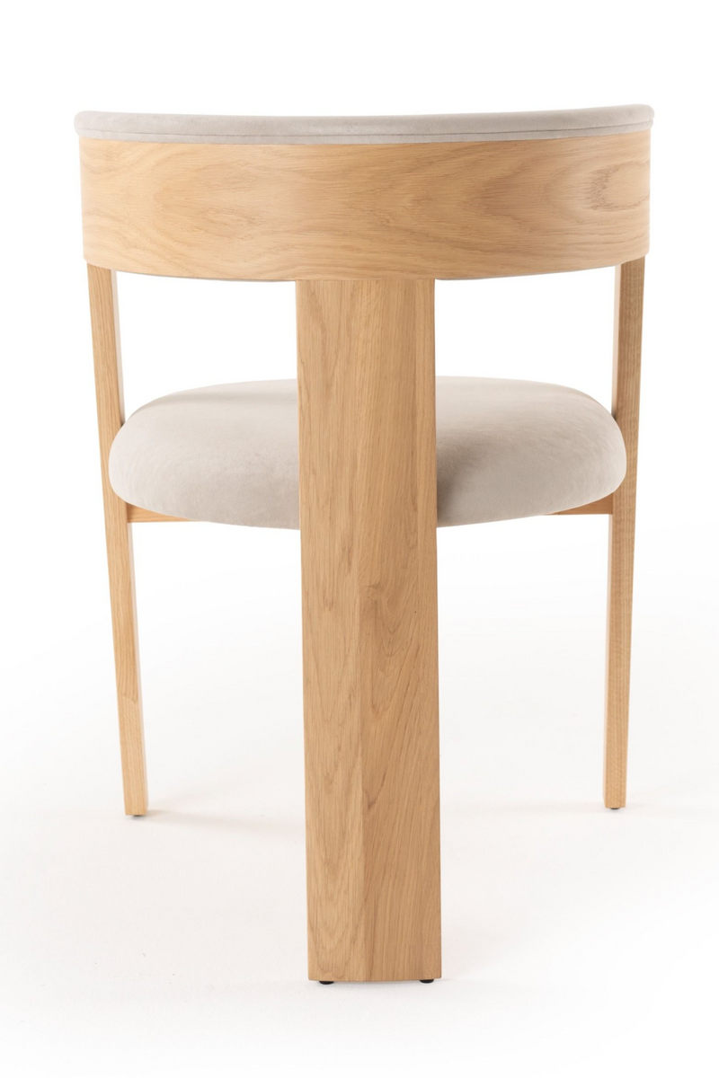 Wood Framed Curve Dining Chairs (2) | OROA Modern Washington | Oroatrade.com