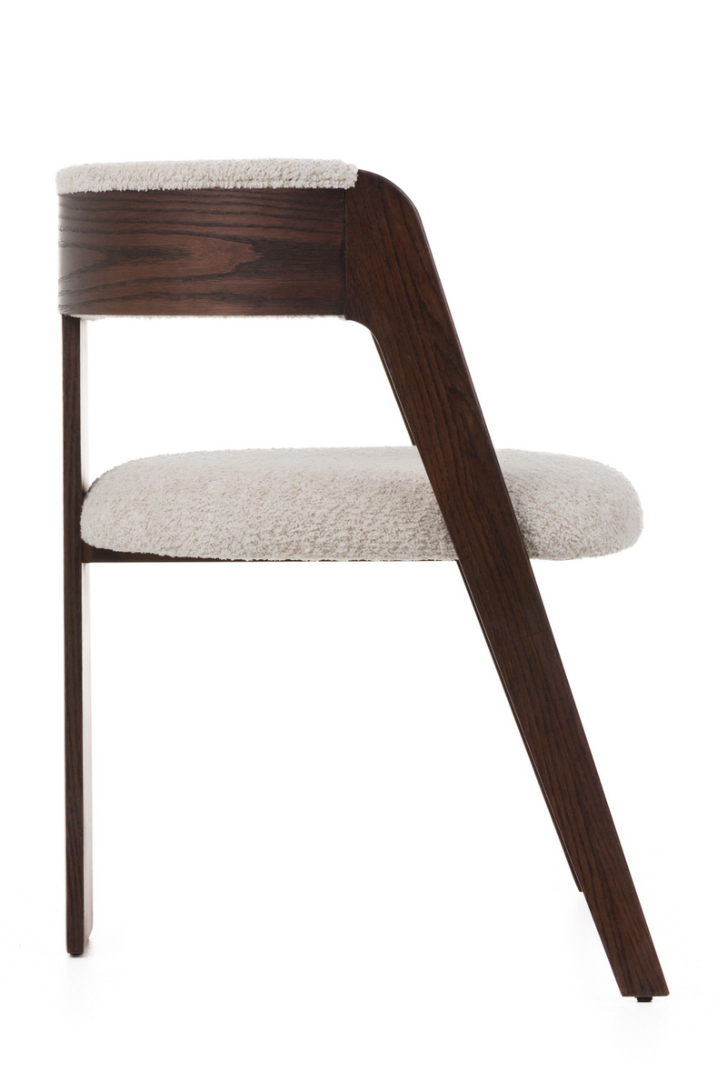Wood Framed Curve Dining Chairs (2) | OROA Modern Washington | Oroatrade.com