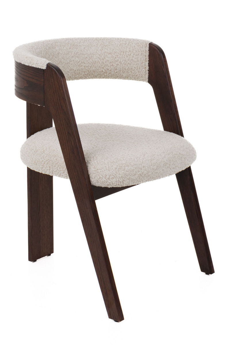 Wood Framed Curve Dining Chairs (2) | OROA Modern Washington | Oroatrade.com