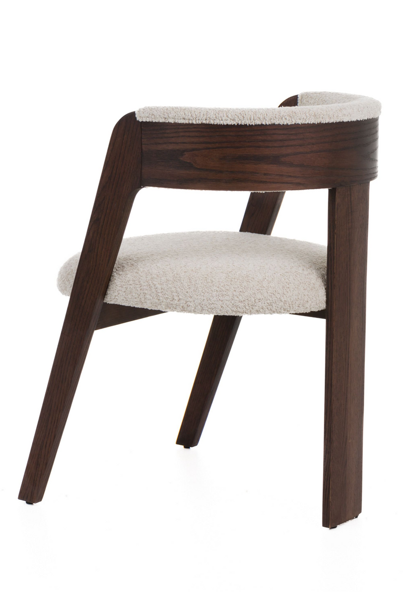 Wood Framed Curve Dining Chairs (2) | OROA Modern Washington | Oroatrade.com