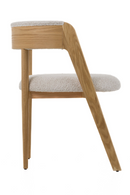 Rounded-Back Walnut Dining Chairs (2) | OROA Modern Vegas | Oroatrade.com