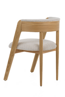 Rounded-Back Walnut Dining Chairs (2) | OROA Modern Vegas | Oroatrade.com