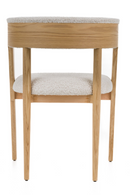 Rounded-Back Walnut Dining Chairs (2) | OROA Modern Vegas | Oroatrade.com