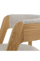 Rounded-Back Walnut Dining Chairs (2) | OROA Modern Vegas | Oroatrade.com