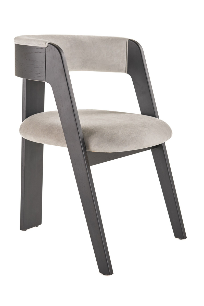 Wood Framed Curve Dining Chairs (2) | OROA Modern Washington | Oroatrade.com