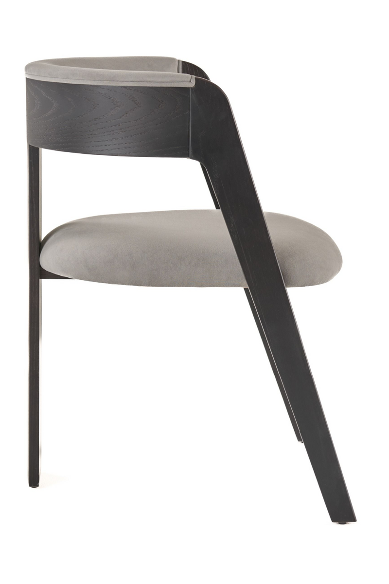 Wood Framed Curve Dining Chairs (2) | OROA Modern Washington | Oroatrade.com
