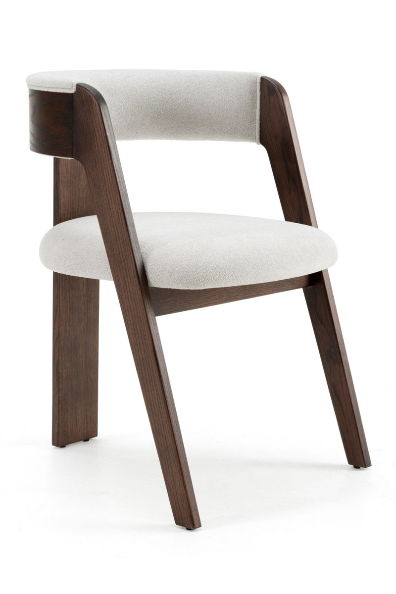 Wood Framed Curve Dining Chairs (2) | OROA Modern Washington | Oroatrade.com