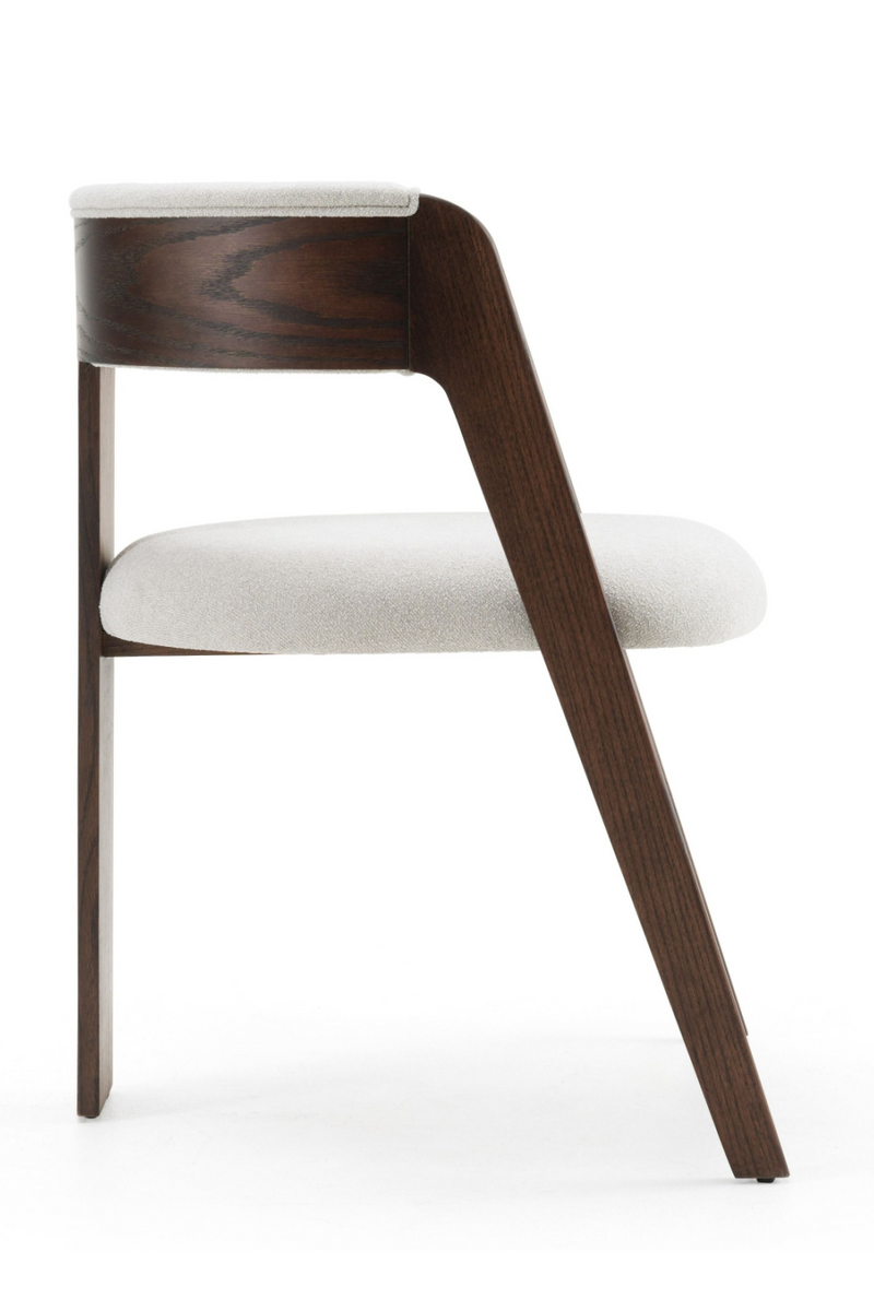 Wood Framed Curve Dining Chairs (2) | OROA Modern Washington | Oroatrade.com