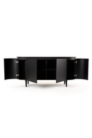 Oak 4-Door Oval Sideboard | OROA Modern Miami