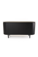 Oak 4-Door Oval Sideboard | OROA Modern Miami