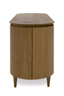Oak 4-Door Oval Sideboard | OROA Modern Miami